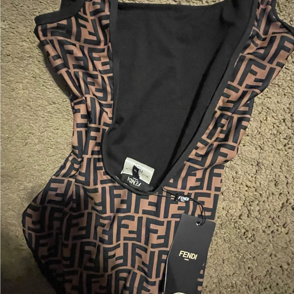 FENDI 1 piece bathing suit